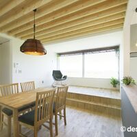 画像1471：地平線の平屋